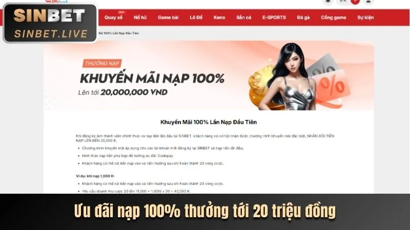 Thưởng nạp lại 66b Đăng Nhập